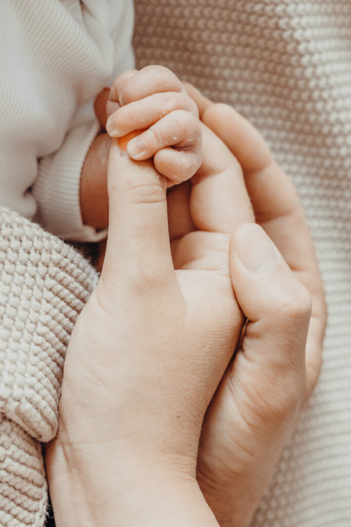 Kleines Wunder beim Newbornshooting
