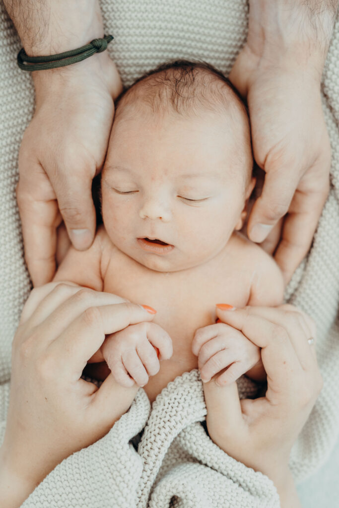 Kleines Wunder beim Newbornshooting