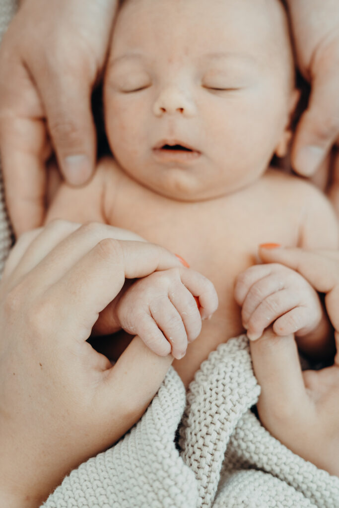 Kleines Wunder beim Newbornshooting
